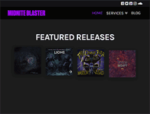 Tablet Screenshot of midniteblaster.com